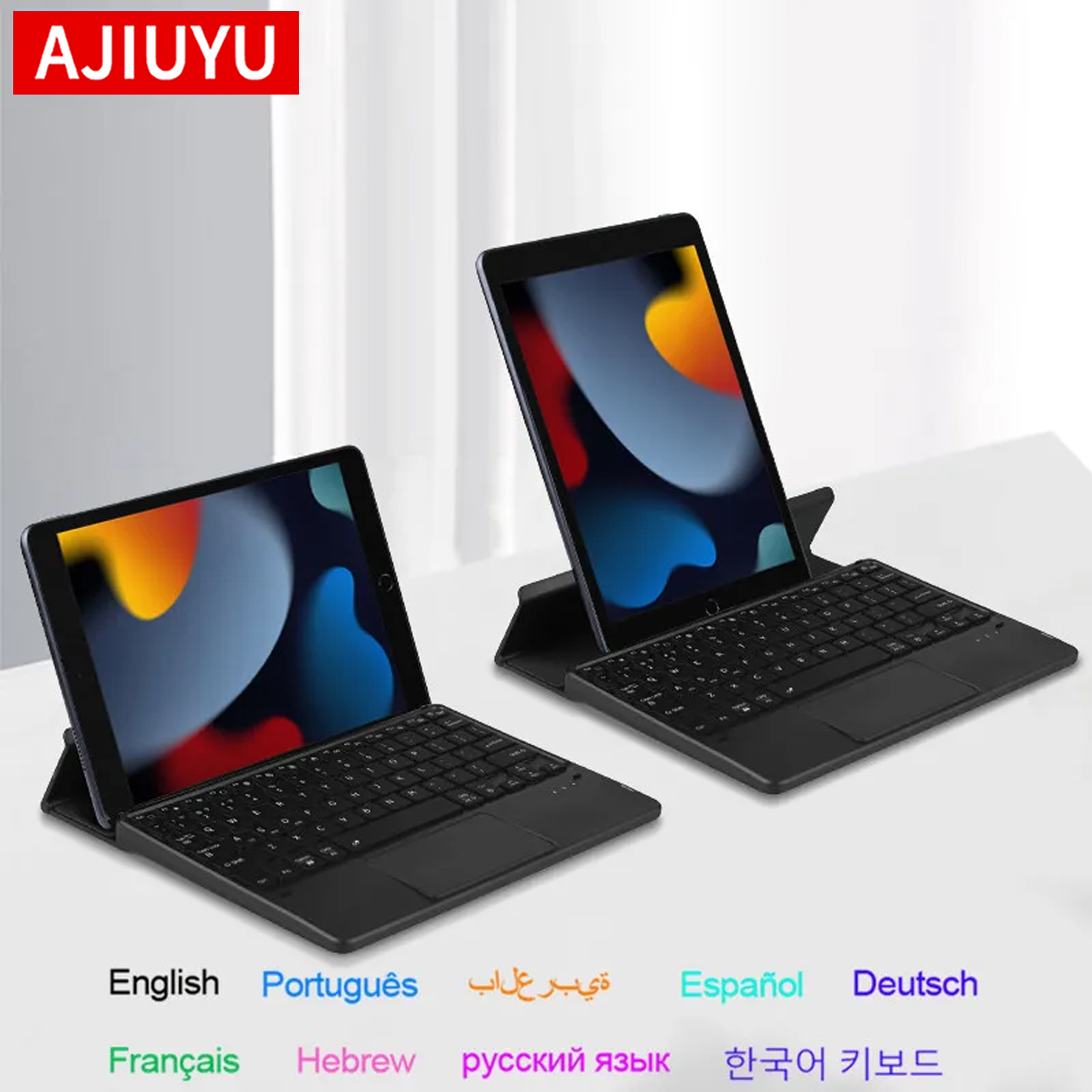 Windows Tablet Accessories - لوحة مفاتيح بلوتوث قابلة للطي من