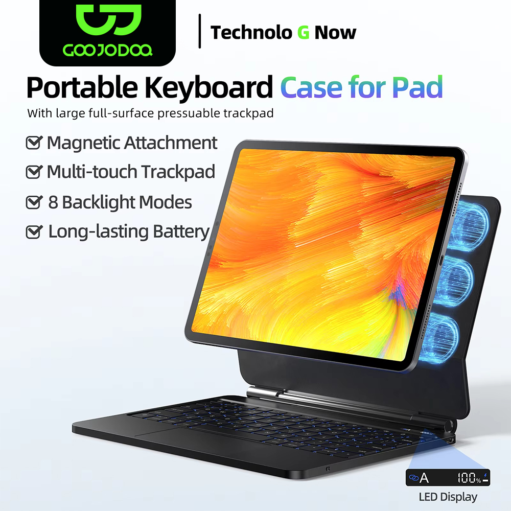 Tablet Accessories Choice Store - لوحة مفاتيح سحرية لجهاز iPad Air