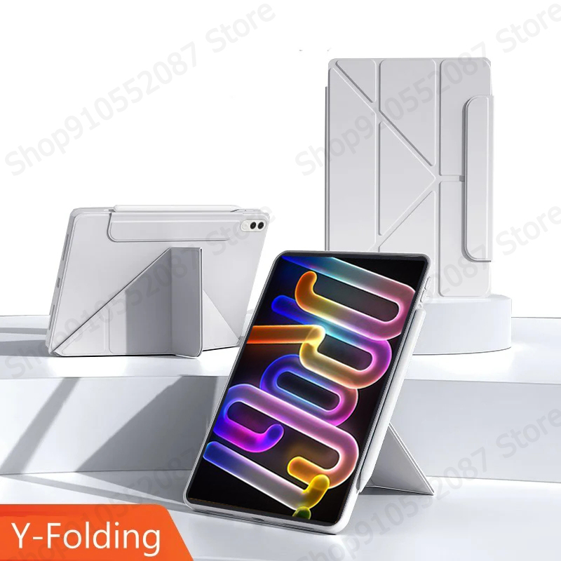 Tablet Accessories Lenovo - غطاء ذكي قابل للطي من الجلد