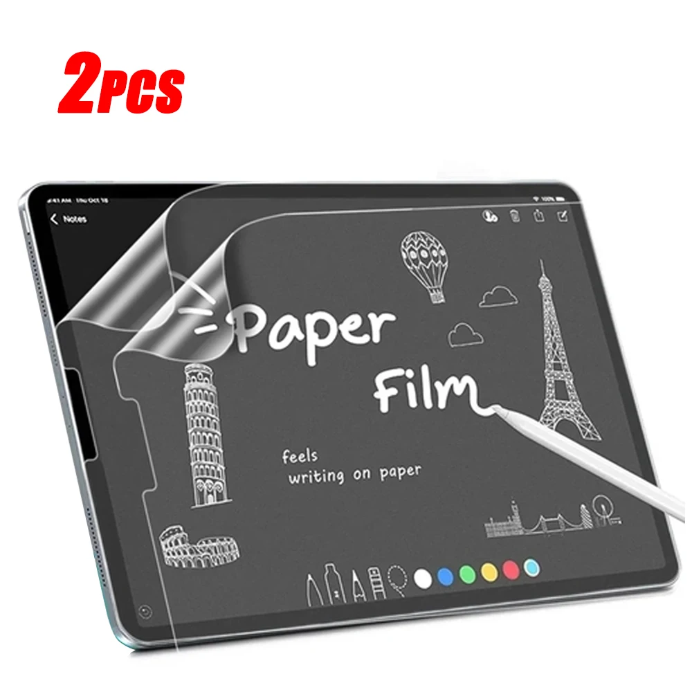 Tablet Accessories Lenovo - قطعتان من واقي الشاشة المطفي الشبيه