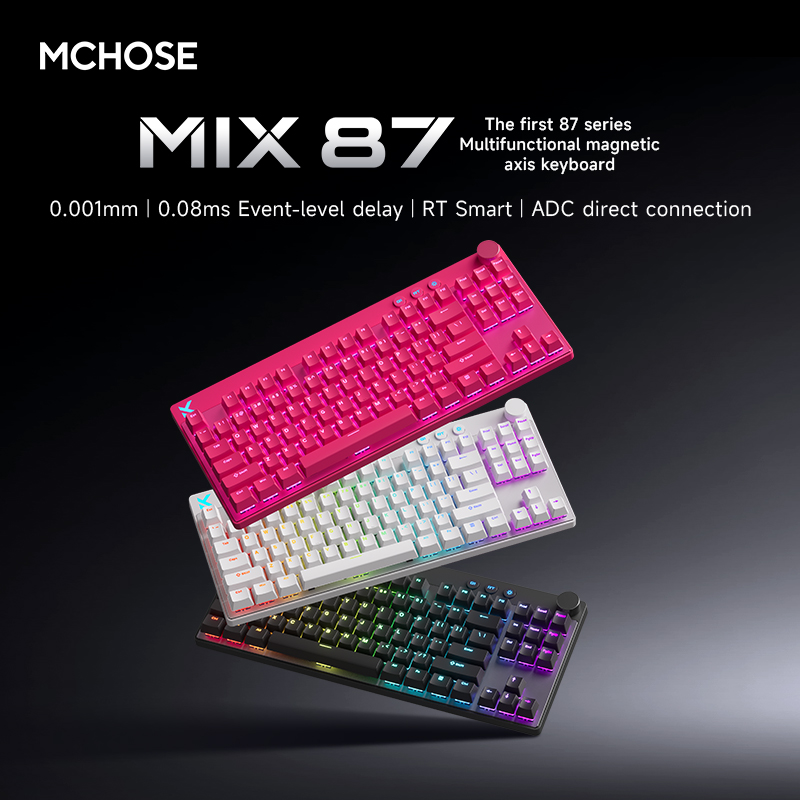 Tablet Accessories Gifts - MCHOSE MIX87 لوحات المفاتيح الميكانيكية التبديل