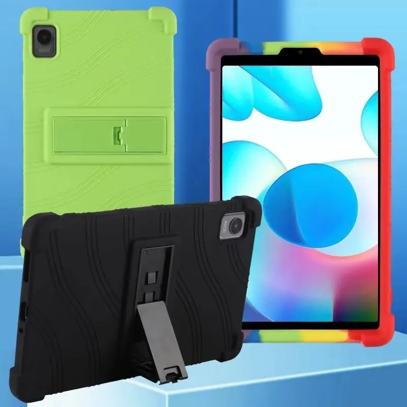 Realme Tablet Accessories - حافظة من السيليكون الناعم للكمبيوتر اللوحي