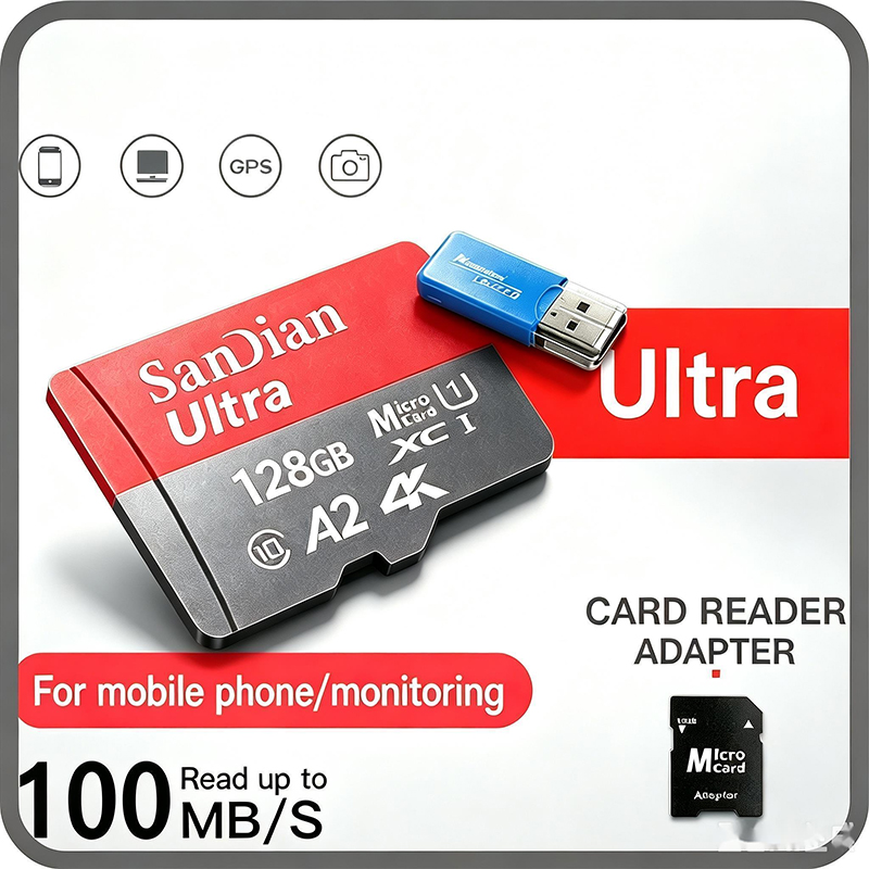 Microsd Card Tablet - بطاقة ذاكرة مايكرو تي إف إس