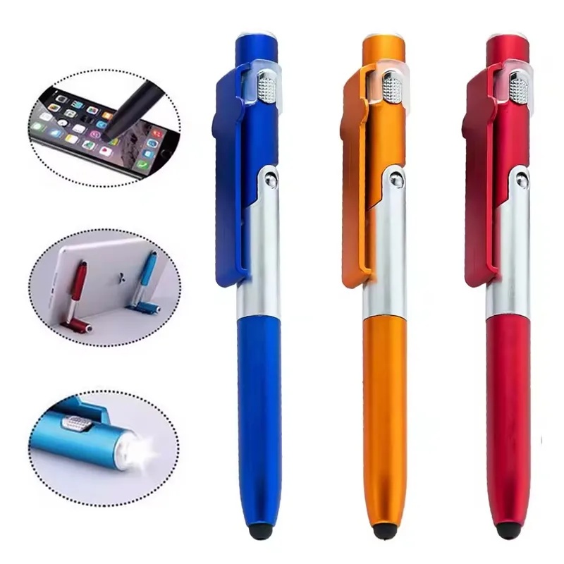 قلم متعدد الوظائف 4 في 1 مع ضو - مراجعة Case With Pencil Holder وسعره