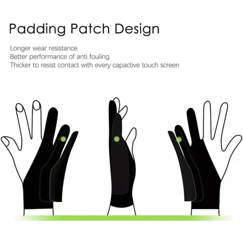 قفازات رسم سميكة لأقراص الرسوم - مراجعة Drawing Glove Artist وسعره
