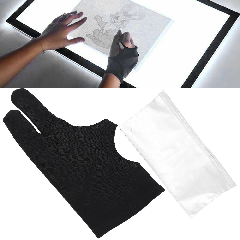 زوج من قفازات الرسم المتينة بت - مراجعة Drawing Glove Artist وسعره