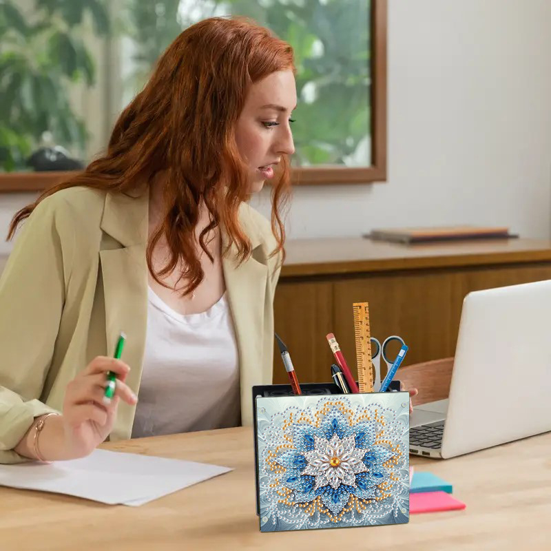 مجموعات الرسم بالألماس، طقم حا - مراجعة Case With Pencil Holder وسعره