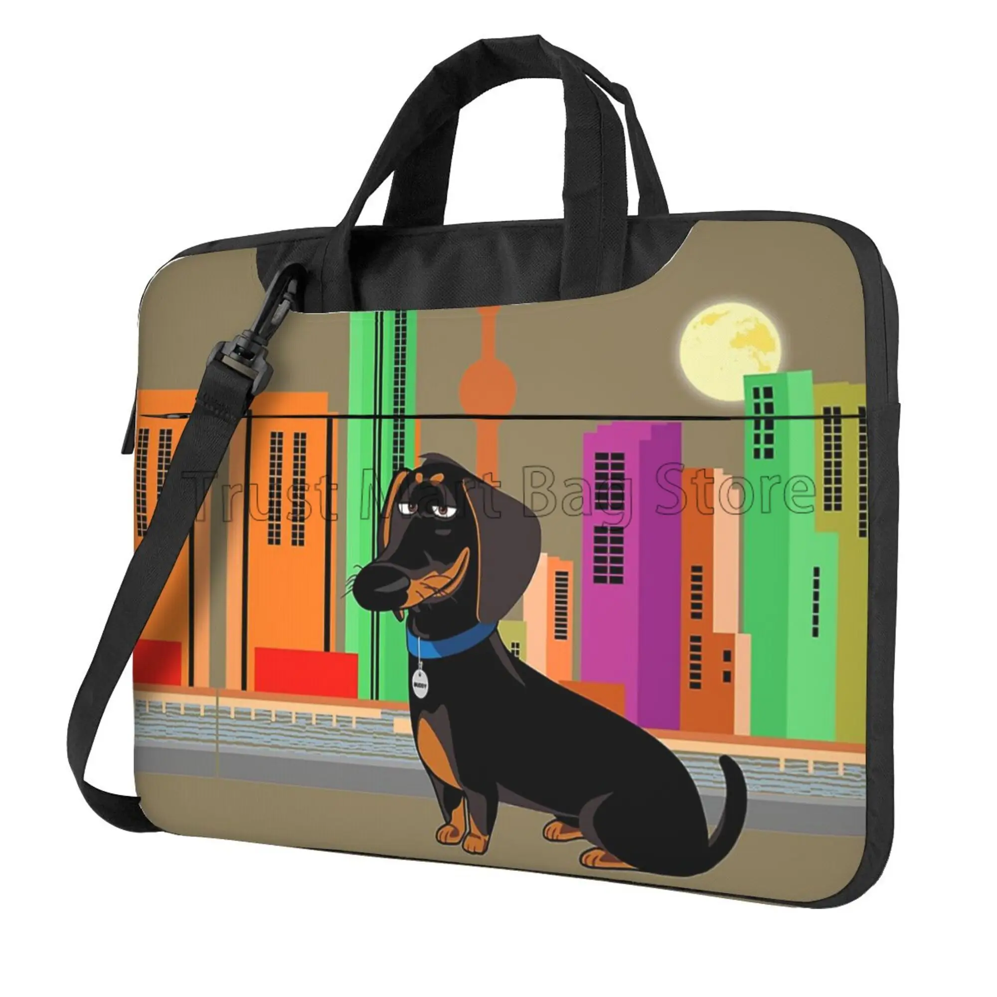 Dachshund طباعة حقيبة حمل الكم - مراجعة Tablet And Accessories Bag وسعره