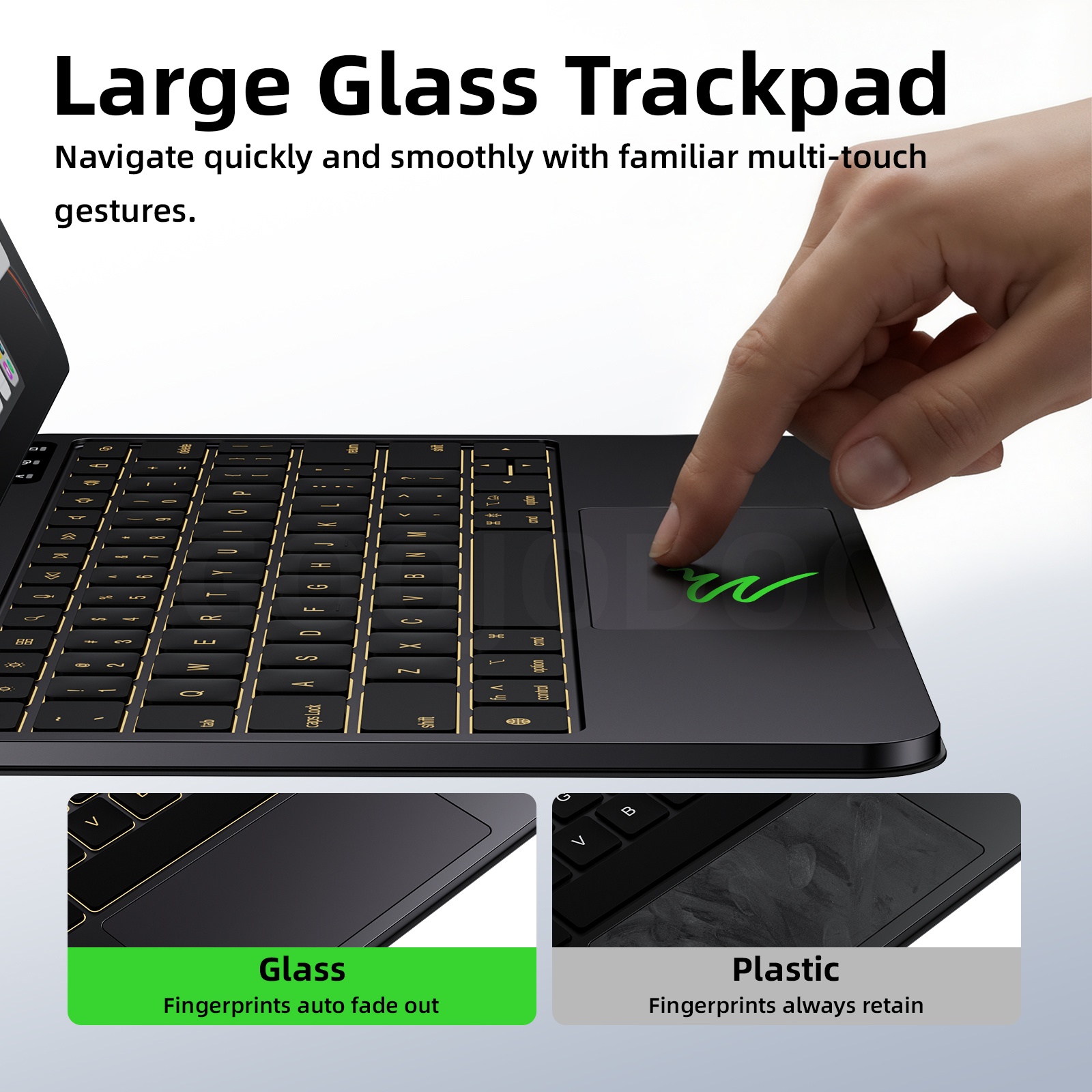 لوحة مفاتيح GOOJODOQ السحرية ا - مراجعة Tablet Accessories Choice Store وسعره