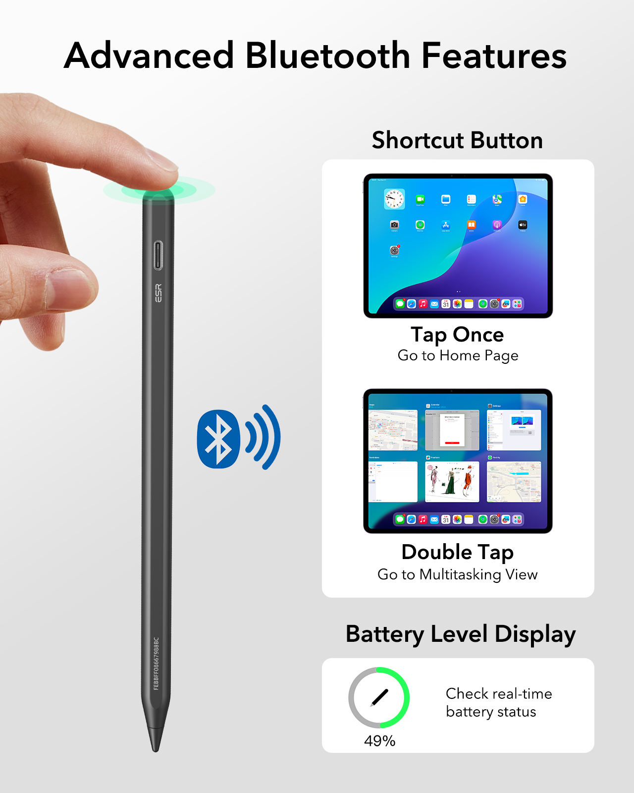قلم آيباد ESR متوافق مع آيباد  - مراجعة Tablet Accessories Kids وسعره