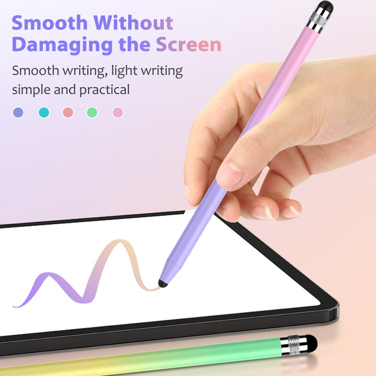 قلم ستايلس عالمي 2 في 1 للهوات - مراجعة Tablet Accessories Kids وسعره