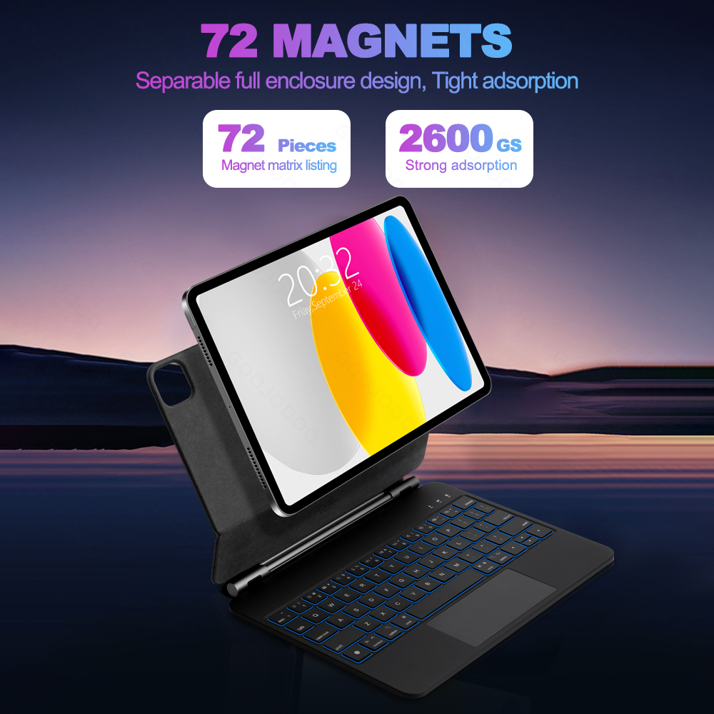 لوحة مفاتيح سحرية من GOOJODOQ  - مراجعة Tablet Accessories Choice Store وسعره