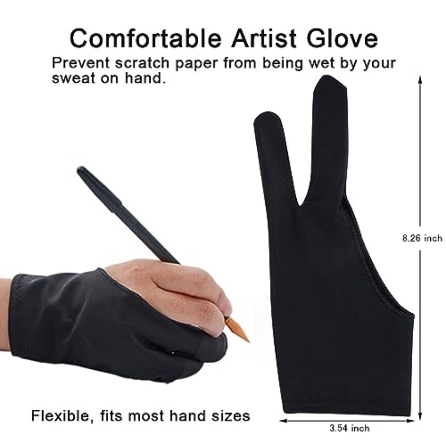 أداة فنية للرسم بالخدش، مجموعة - مراجعة Drawing Glove Artist وسعره
