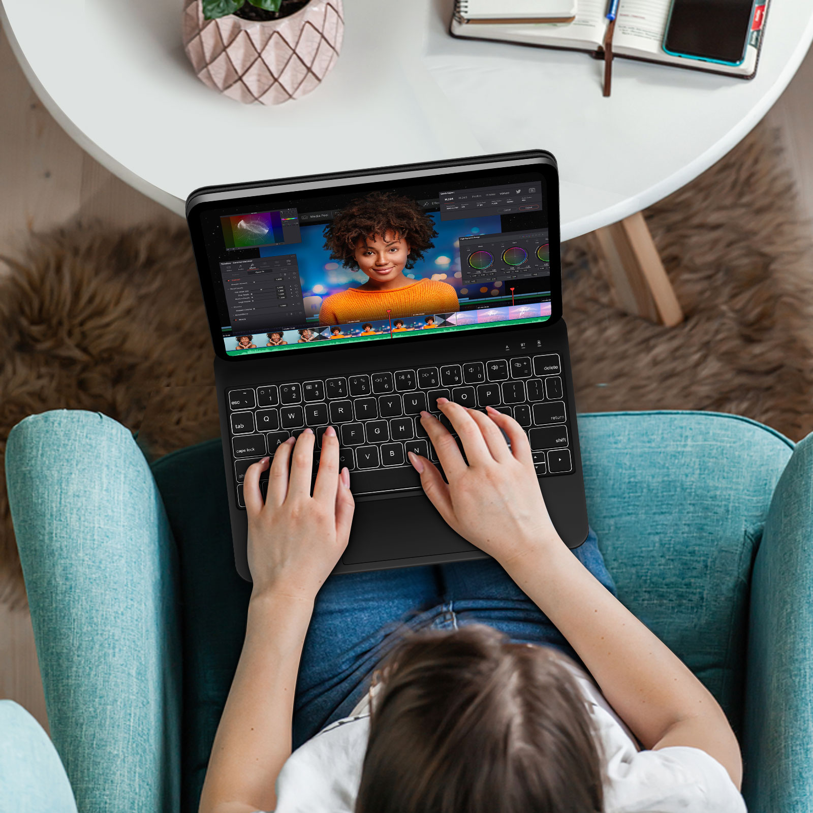 لوحة مفاتيح سحرية بإضاءة خلفية - مراجعة Tablet Accessories Choice Store وسعره