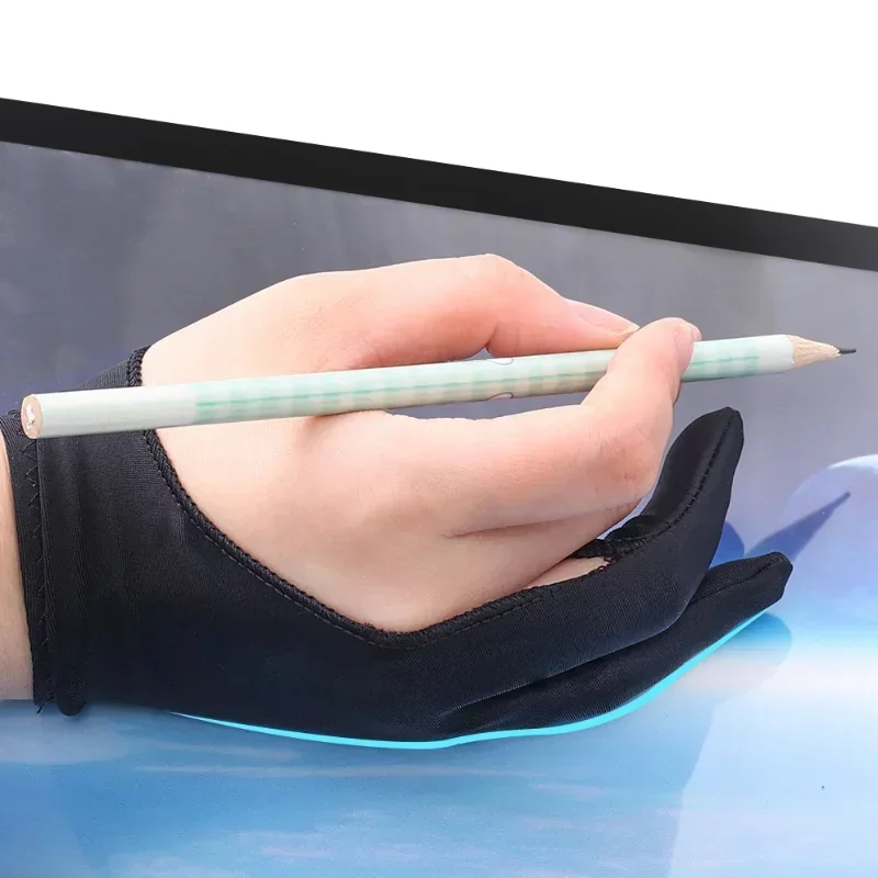 قفاز رسم بخاصية منع لمس راحة ا - مراجعة Drawing Glove Artist وسعره