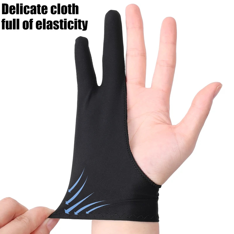 قفاز رسم بخاصية منع لمس راحة ا - مراجعة Drawing Glove Artist وسعره