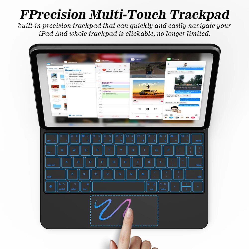 لوحة مفاتيح سحرية مع شاشة LCD  - مراجعة Tablet Accessories Choice Store وسعره
