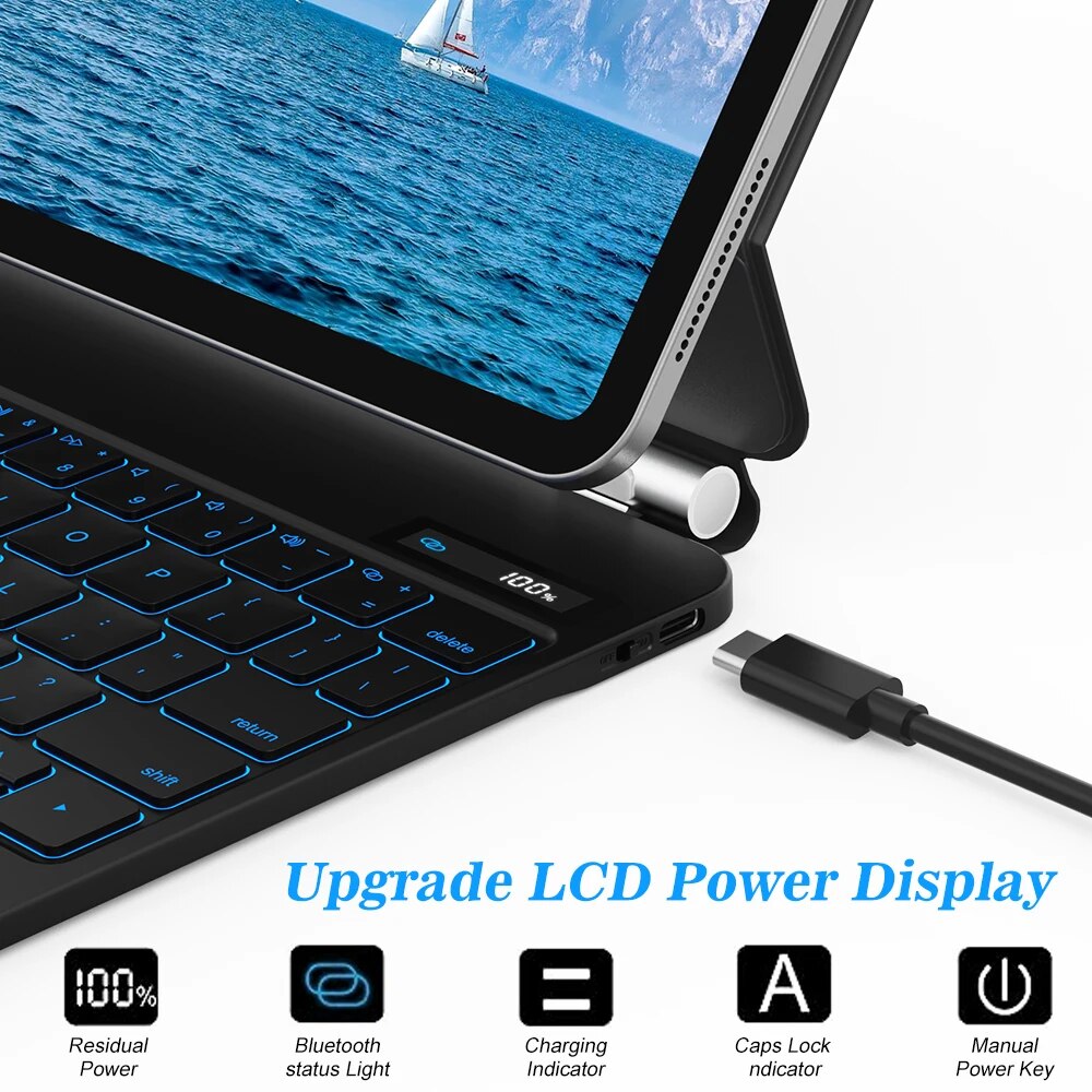 لوحة مفاتيح سحرية مع شاشة LCD  - مراجعة Tablet Accessories Choice Store وسعره