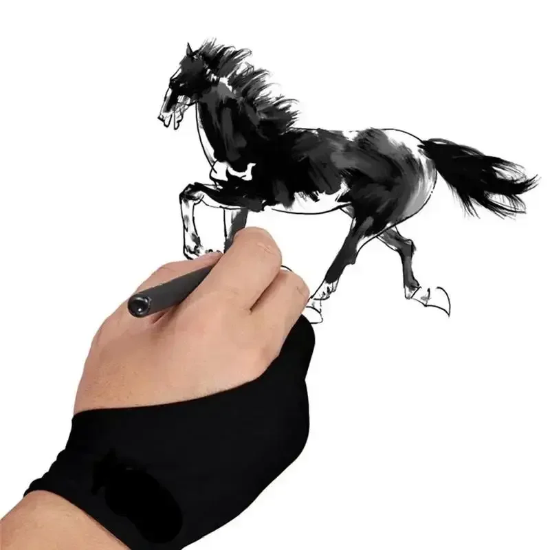 قفاز رسم مضاد للقاذورات بإصبعي - مراجعة Drawing Glove Artist وسعره