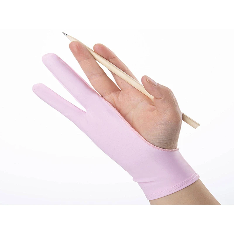 1/2 طبقات الفن 2 إصبع مكافحة ا - مراجعة Drawing Glove Artist وسعره