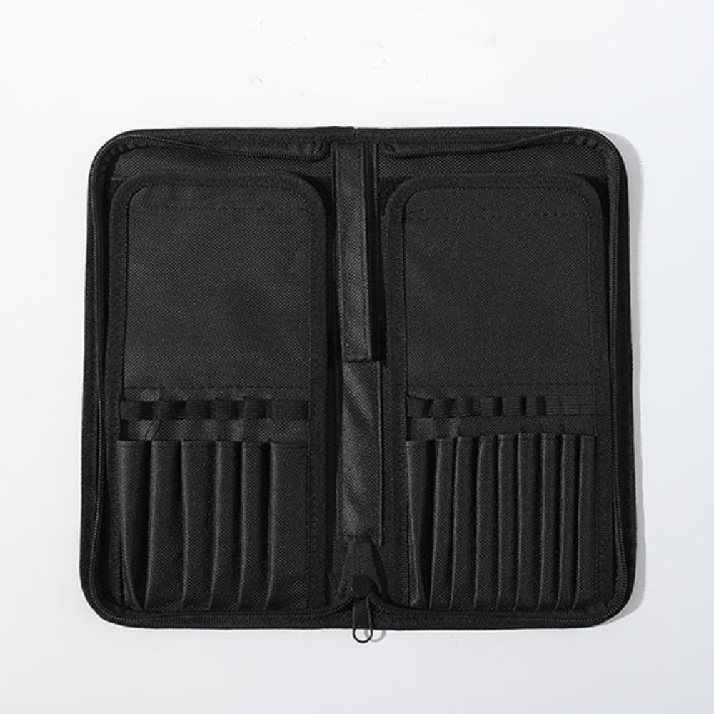 حقيبة فرش المكياج المحمولة عال - مراجعة Case With Pencil Holder وسعره