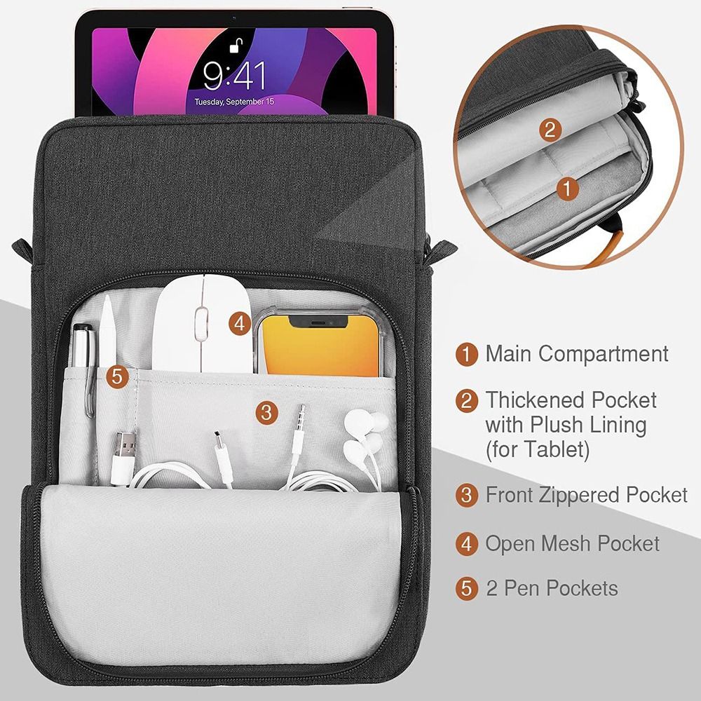 حافظة تابلت مقاس 9/11/13.3 بوص - مراجعة Tablet And Accessories Bag وسعره