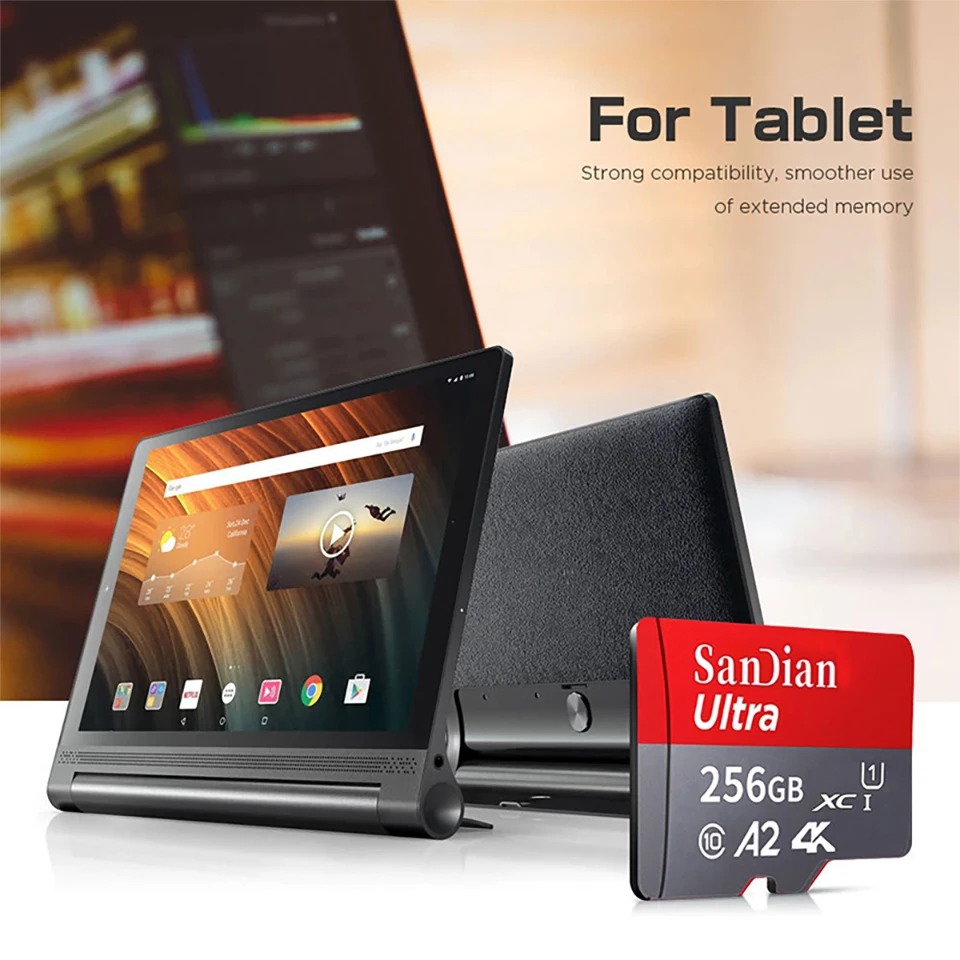 بطاقة ذاكرة عالية السرعة UHS-I - مراجعة Microsd Card Tablet وسعره