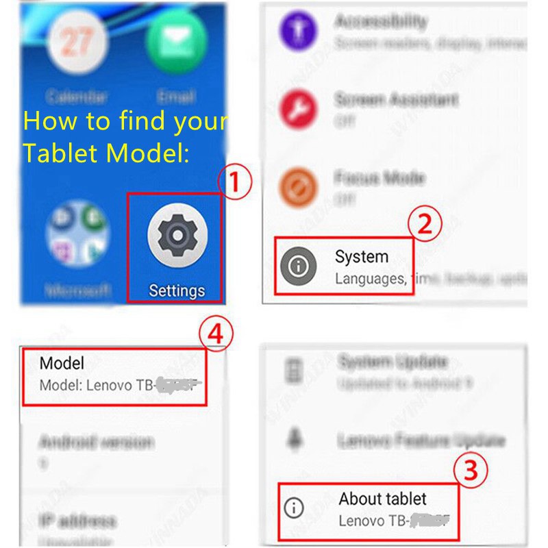غطاء حماية لجهاز لينوفو تاب TB - مراجعة Tablet Accessories Lenovo وسعره
