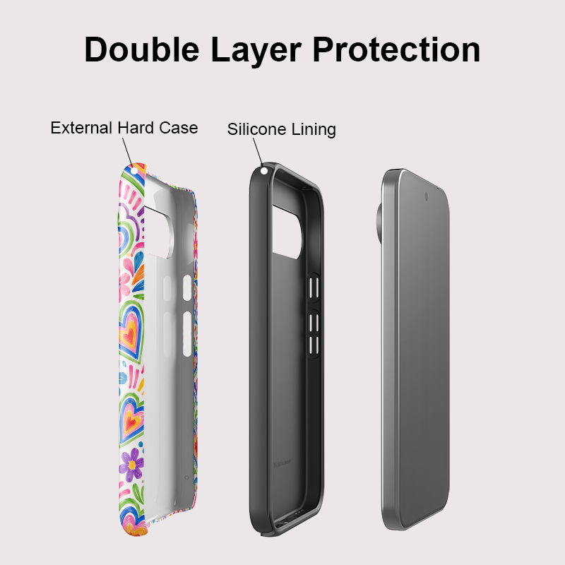 غطاء هاتف Fcicicase بتصميم قلب - مراجعة Google Pixel 8A وسعره
