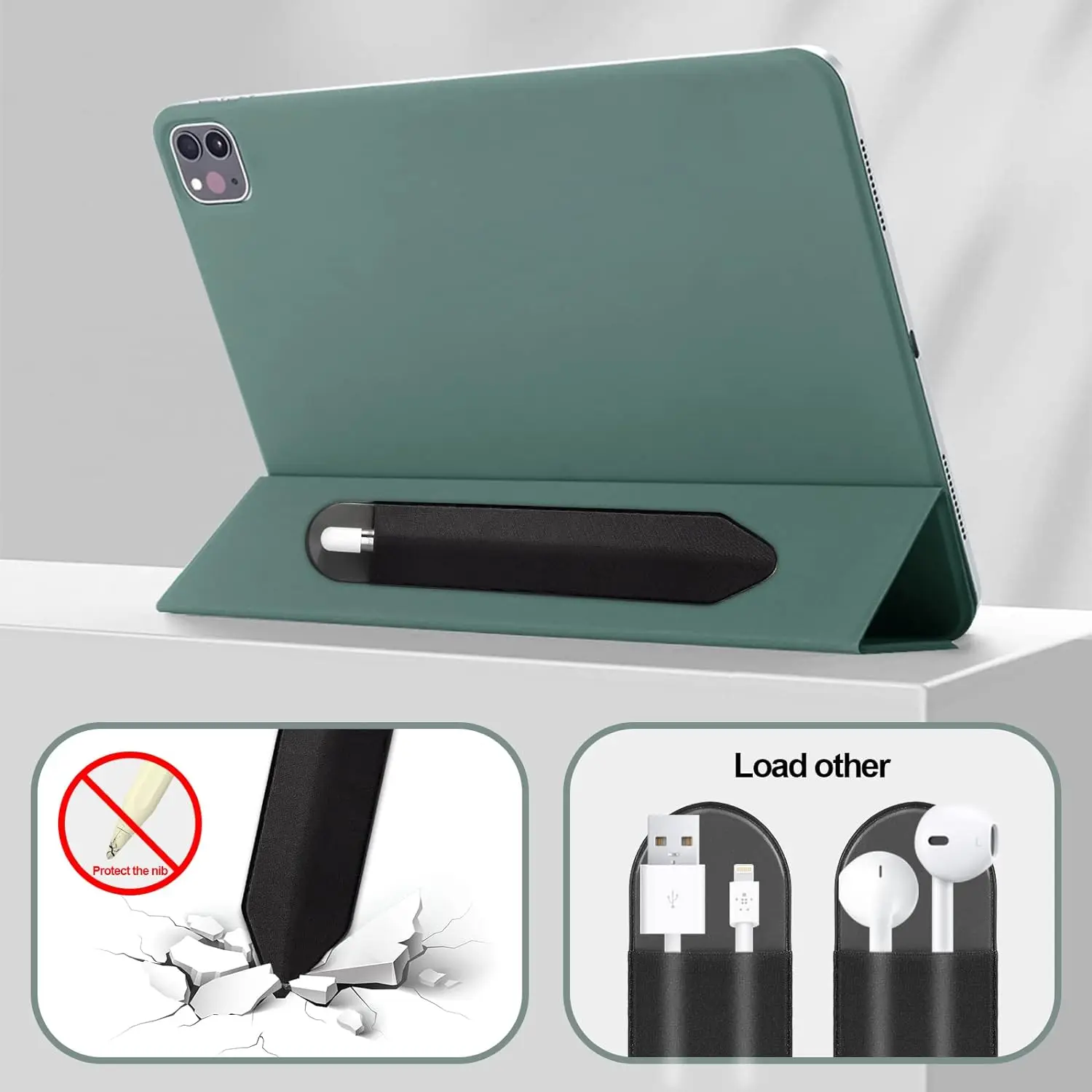 حقيبة حامل قلم اللمس للجهاز ال - مراجعة Case With Pencil Holder وسعره