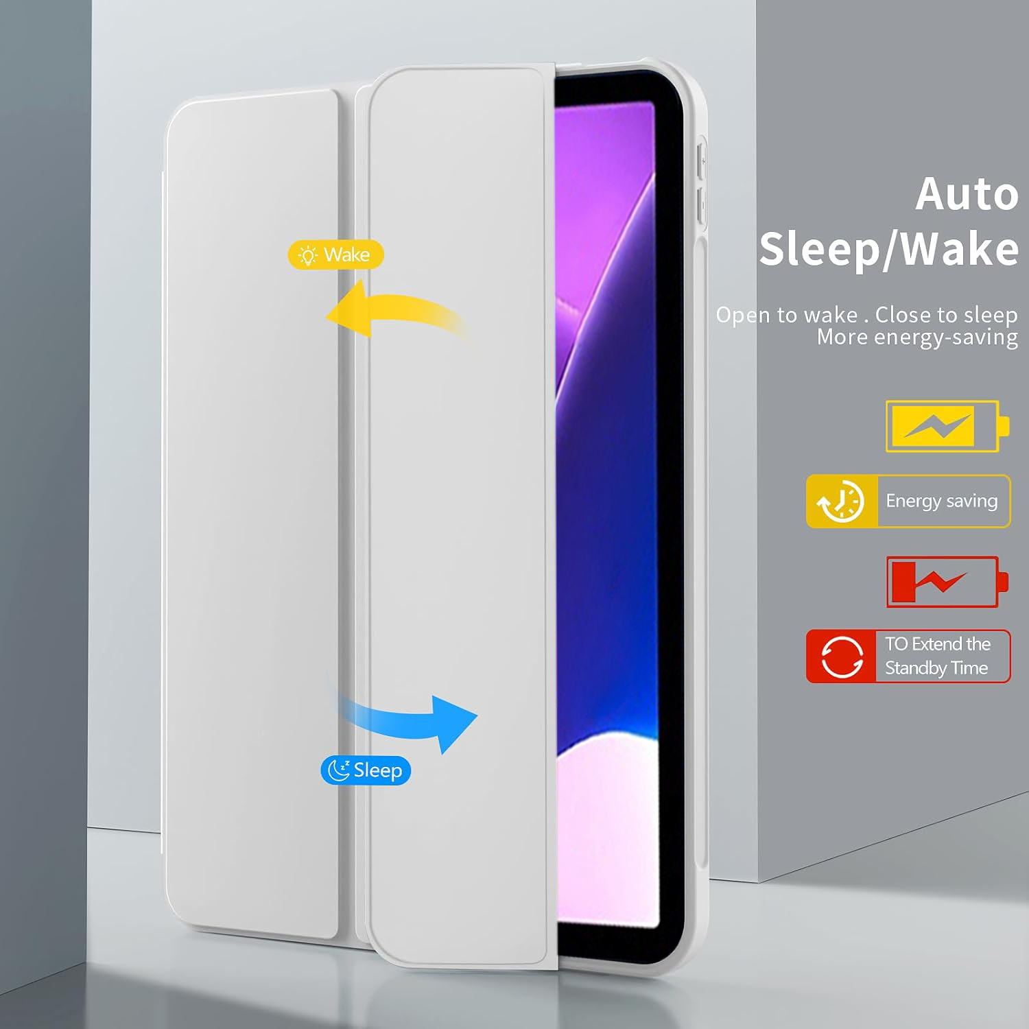 حافظة ثلاثية الطي مغناطيسية من - مراجعة Tablet Accessories Lenovo وسعره