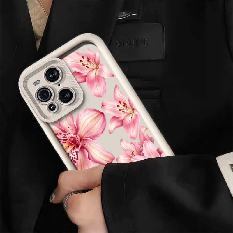 غطاء هاتف بنقشة زهرة الزنبق ال - مراجعة Oppo Find X8 وسعره