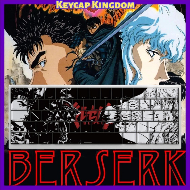 أغطية مفاتيح بتصميم BERSERK لل - مراجعة Tablet Accessories Gifts وسعره