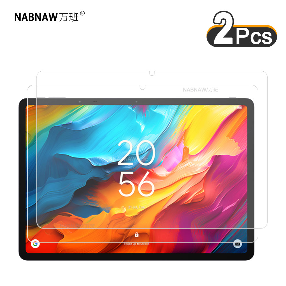 2 قطع شفافة الصلب فيلم HD واقي - مراجعة Tcl Tablet Accessories وسعره