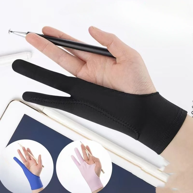 قفاز ببصمة إصبعين مضاد للتلوث  - مراجعة Drawing Glove Artist وسعره