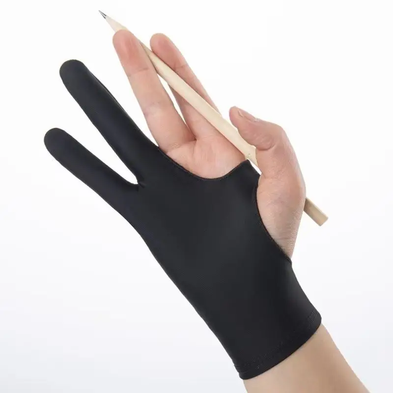 قفاز ببصمة إصبعين مضاد للتلوث  - مراجعة Drawing Glove Artist وسعره