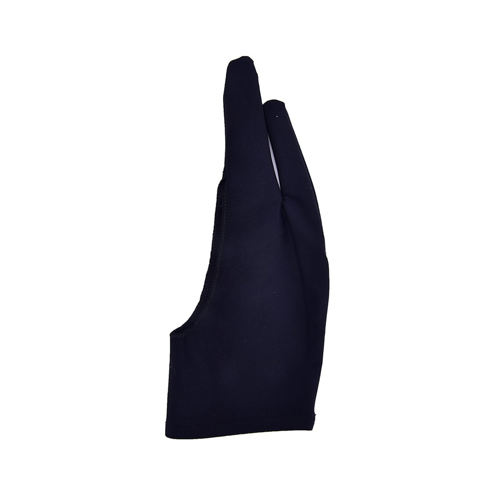 أسود 2 إصبع الفنان قفاز مكافحة - مراجعة Drawing Glove Artist وسعره