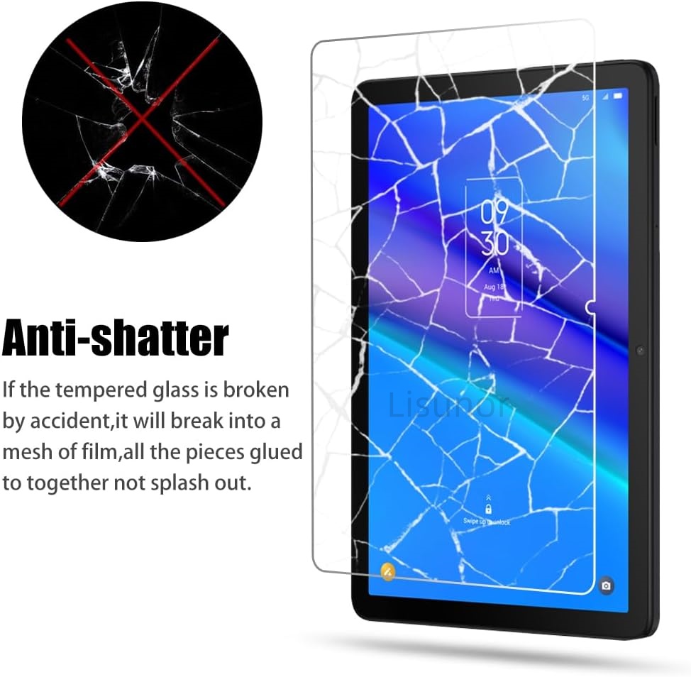 قطعتان من واقي الشاشة الزجاجي  - مراجعة Tcl Tablet Accessories وسعره